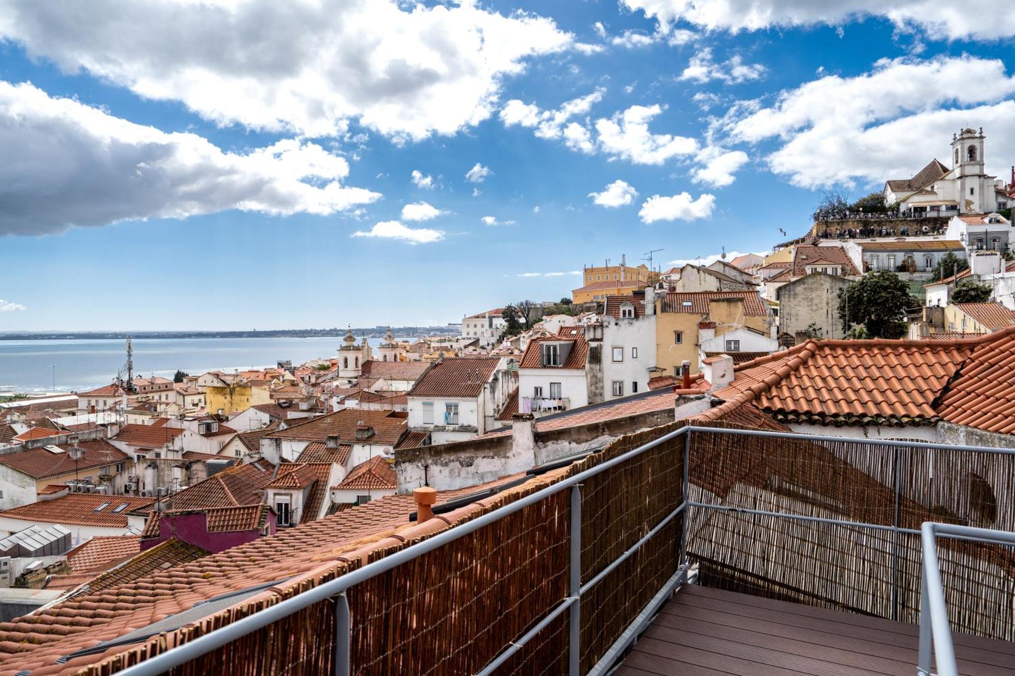 Alfama Terrace 360º - Private Terrace With Exceptional River View With A/C! Lisabona Exterior foto
